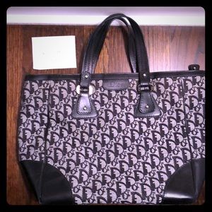 Christian Dior vintage large shopper